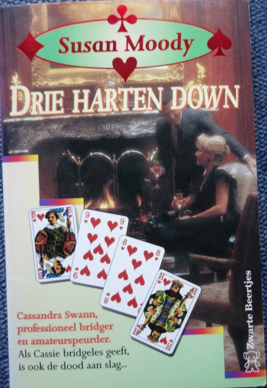 Kaft van Drie harten down (pocket)
