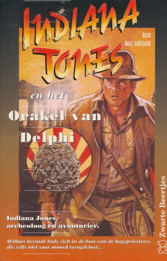 Kaft van Indiana Jones en het orakel van Delphi