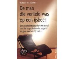 Kaft van Man Die Verliefd Was Op Een Ijsbeer
