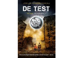 Kaft van De test-trilogie 1 -   De test