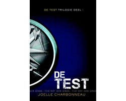 Kaft van De test-trilogie 1 -   De test
