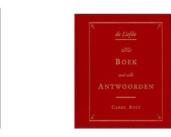 Kaft van De Liefde - boek met alle antwoorden - mini