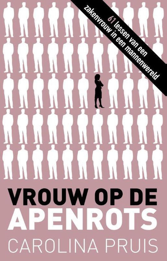 Kaft van Vrouw op de apenrots