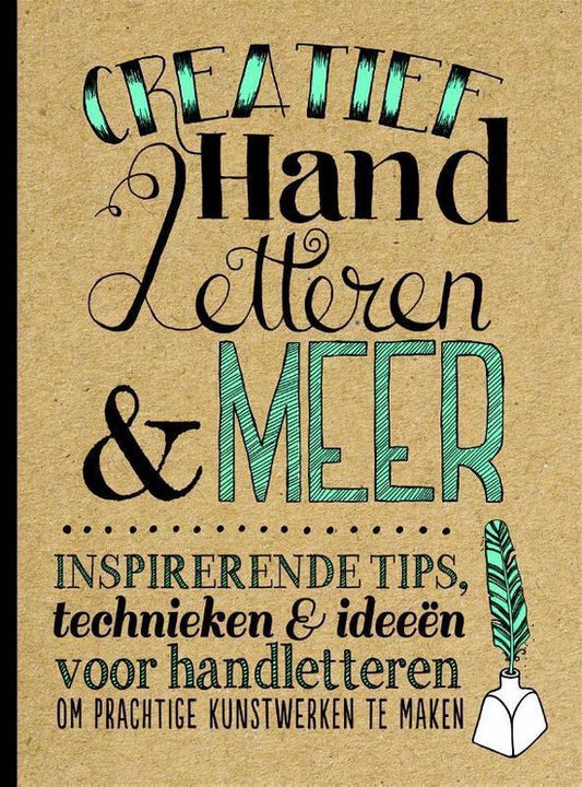Kaft van Creatief handletteren en meer