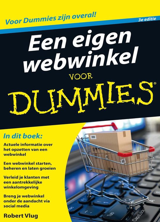 Kaft van Voor Dummies - Een eigen webwinkel voor Dummies