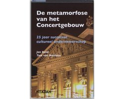 Kaft van De metamorfose van het Concertgebouw