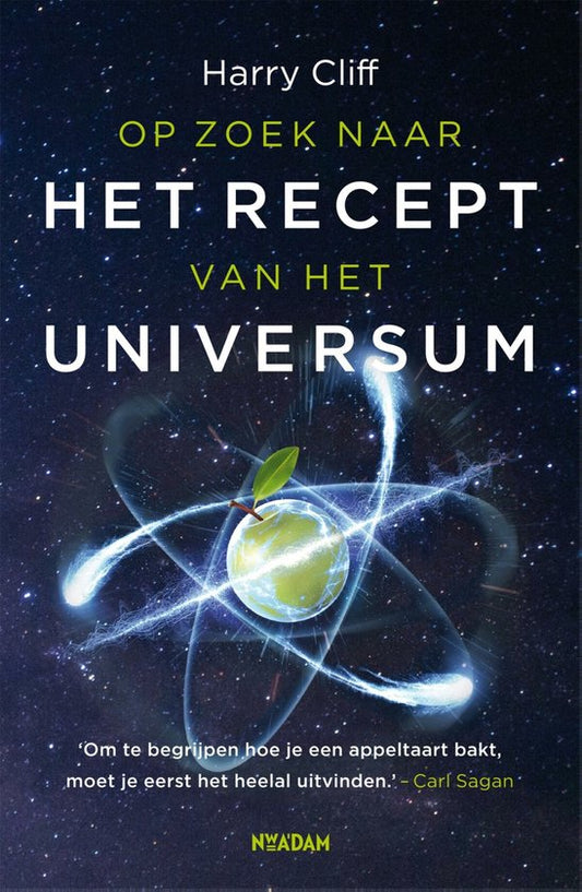 Kaft van Op zoek naar het recept van het universum