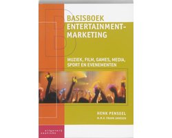 Kaft van Basisboek Entertainmentmarketing
