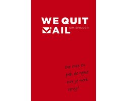 Kaft van We quit mail