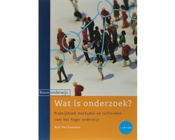 Kaft van Wat Is Onderzoek? + Cd-Rom