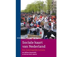 Kaft van Sociale kaart van Nederland