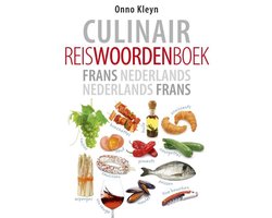 Kaft van Culinair reiswoordenboek Frans-Nederlands Nederlands-Frans