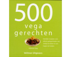 Kaft van 500 vegan gerechten