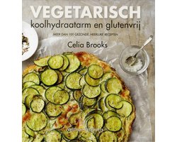 Kaft van Vegetarisch, koolhydraatarm en glutenvrij