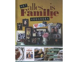 Kaft van Het alles is familie kookboek