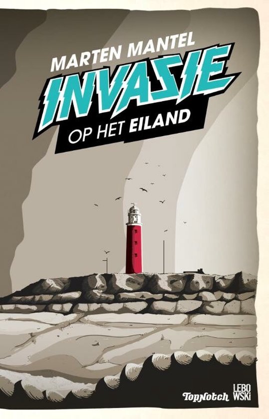 Kaft van Invasie op het eiland