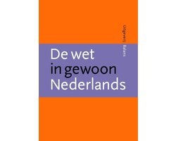 Kaft van De Wet In Gewoon Nederlands