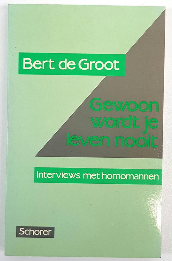 Kaft van Gewoon wordt je leven nooit