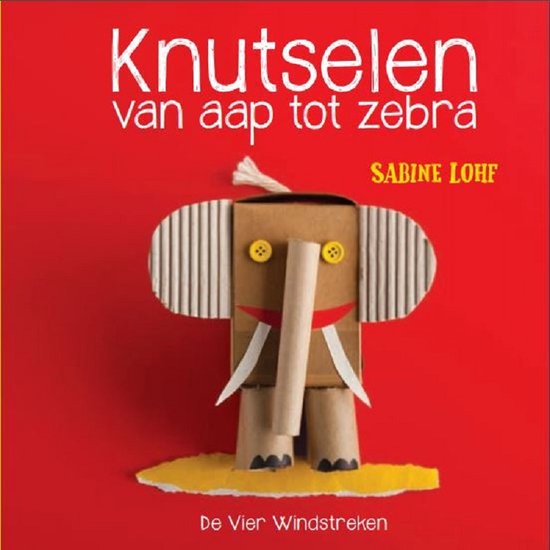 Kaft van Knutselen van aap tot zebra