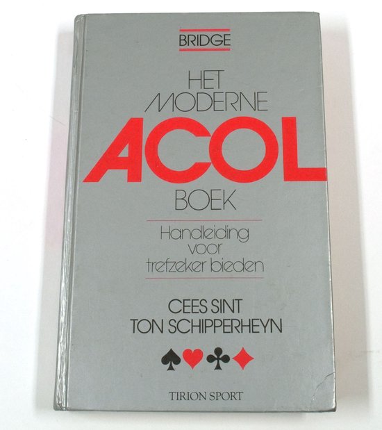 Kaft van Bridge Het Moderne ACOL Boek