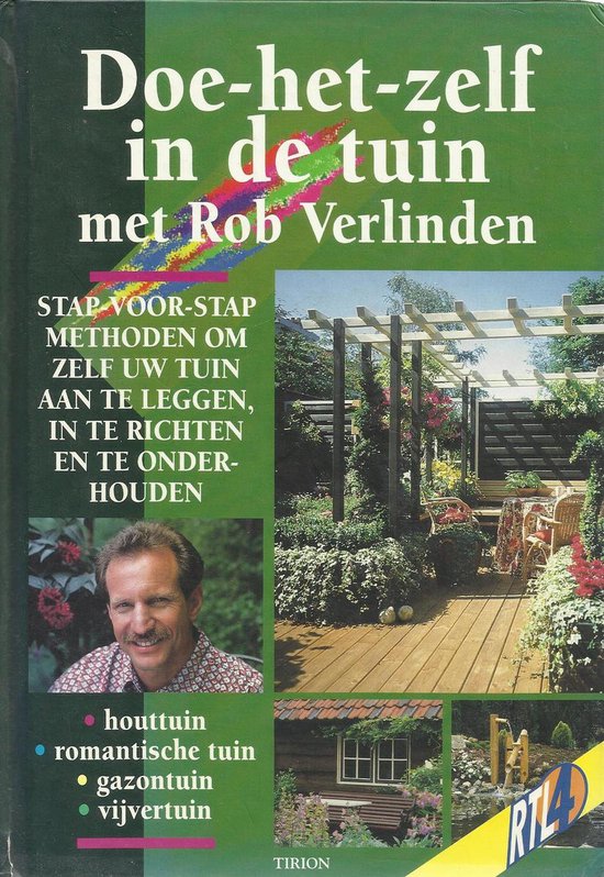 Kaft van Doe-het-zelf in de tuin met Rob Verlinden