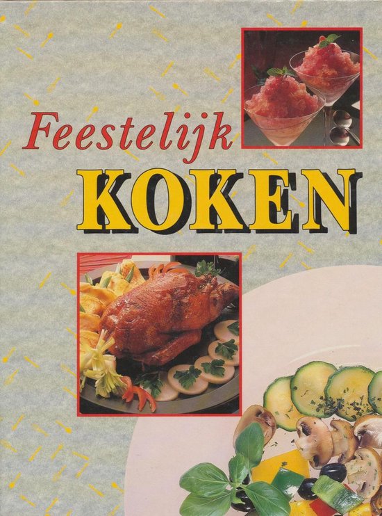 Kaft van Feestelijk koken