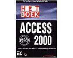 Kaft van HET ACCESS 2000 BOEK