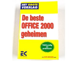 Kaft van De beste office 2000 geheimen