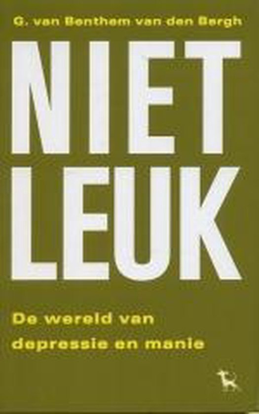 Kaft van Niet Leuk De Wereld Van Depressie En Man