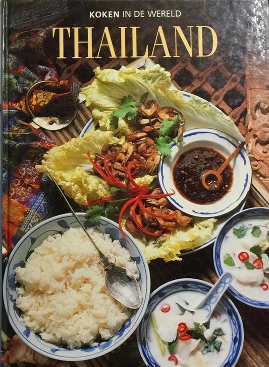 Kaft van Thailand. koken in de wereld