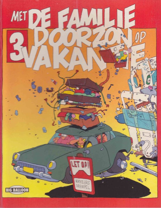 Kaft van FAMILIE DOORZON VAKANTIEBOEK 03