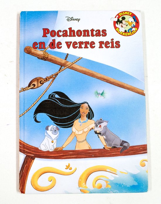 Kaft van Pocahontas en de verre reis