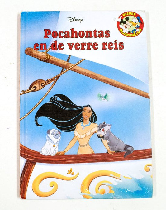Kaft van Pocahontas en de verre reis