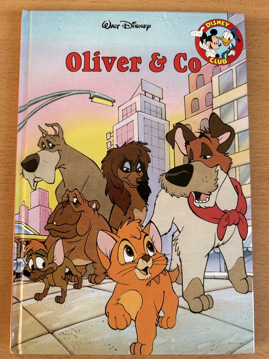 Kaft van Disney Boekenclub : Oliver & Co Voorleesboek