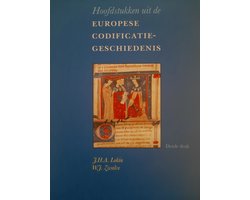 Kaft van Hoofdstukken uit de Europese codificatiegeschiedenis