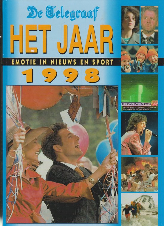 Kaft van Het Jaar 1998 - Emotie in nieuws en sport