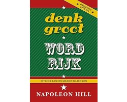 Kaft van Denk groot en word rijk