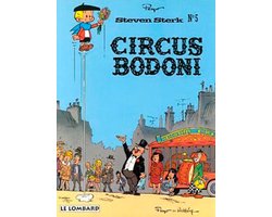 Kaft van Steven sterk 05. circus bodoni