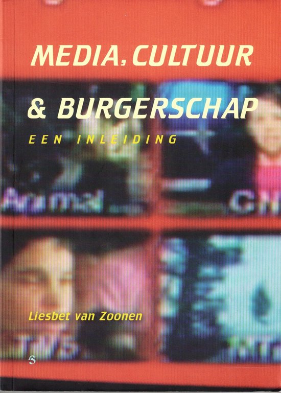 Kaft van Media, cultuur en burgerschap