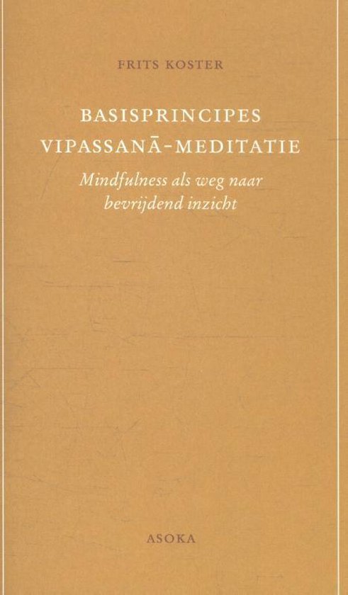 Kaft van Basisprincipes Vipassana-meditatie