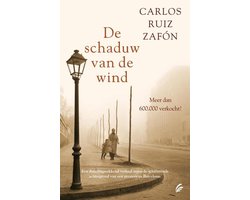 Kaft van Het Kerkhof der Vergeten Boeken 1 - De schaduw van de wind