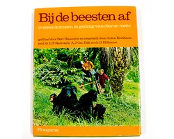 Kaft van Bij de beesten af