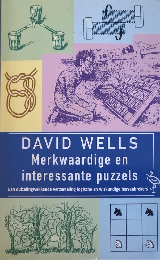 Kaft van Merkwaardige interess puzzels (ooievaar)