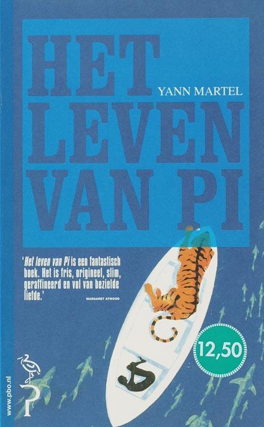 Kaft van Het Leven Van Pi