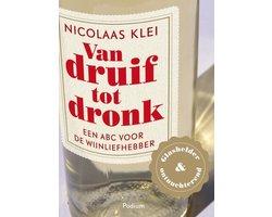 Kaft van Van druif tot dronk