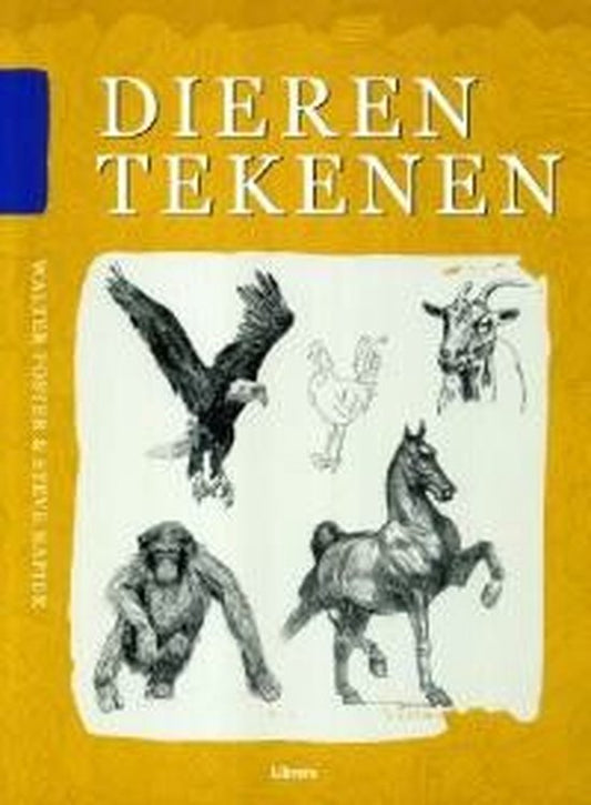 Kaft van Dieren Tekenen