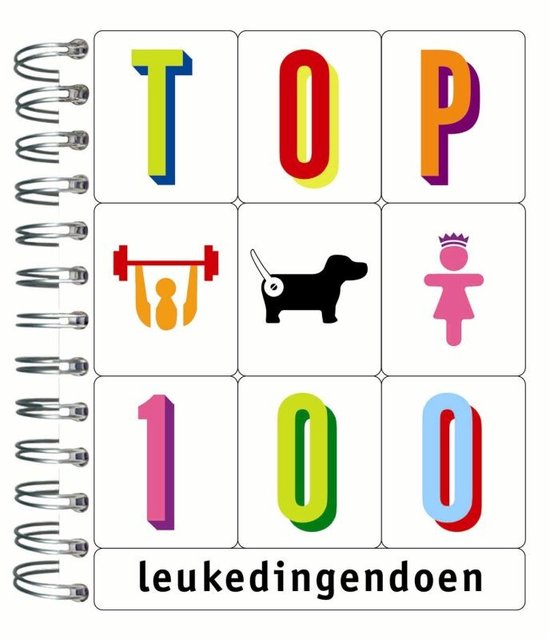 Kaft van Top 100 Leukedingendoen