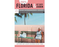 Kaft van 100% regiogidsen - 100% Florida & het Diepe Zuiden