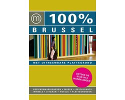 Kaft van 100% stedengidsen - 100% Brussel