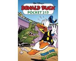 Kaft van Donald Duck pocket 215 Omweg door de ruimte